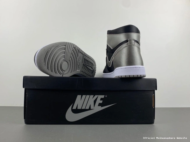 Official Maikesneakers Satin Shadow High WMNS Air Jordan OG 1 FD4810-010 0727